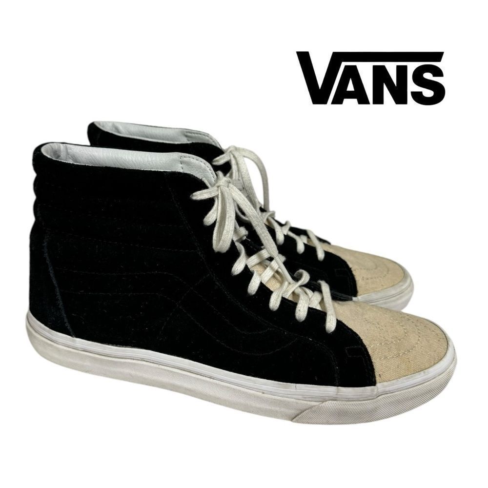 VANS SK8-HI Reissue Black Cream Men's Sneakers 11